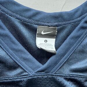 Nike Navy Mesh Athletic Tank Top